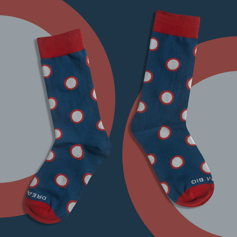 DAMAHOOV Original Design New Winter Retro Cartoon Men Women Crew Socks Cotton Socks